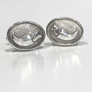 Vintage Cynthia Gale Sterling Silver Cuff Links